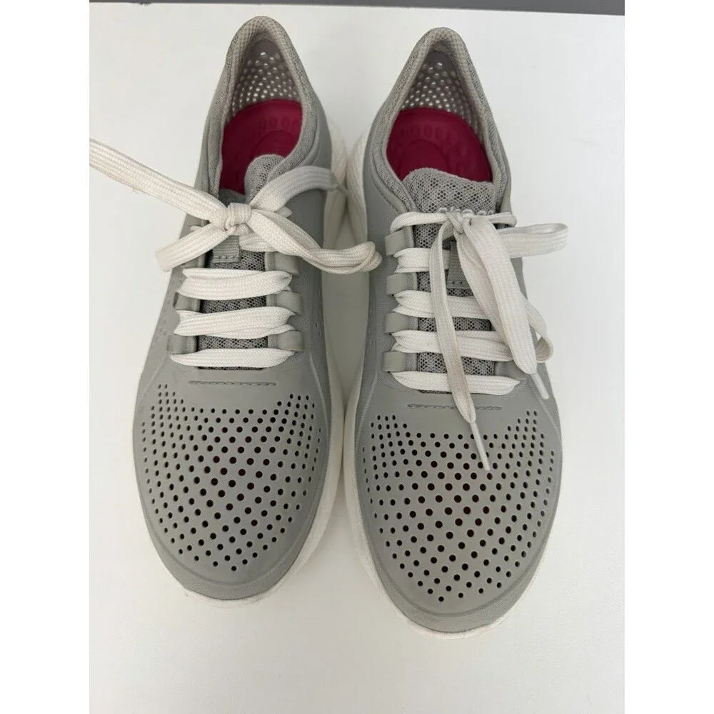 Crocs LiteRide Shoes Gray Women’s Size 9M 205234 Lite Ride